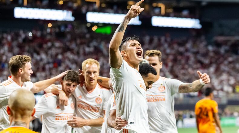 Atlanta United played the Houston Dynamo at Mercedes-Benz Stadium in Atlanta, Georgia on Wednesday, July 17, 2019. (Photo by Karl L. Moore/Atlanta United)