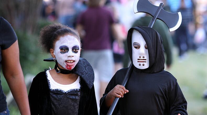 With Halloween being on a Saturday this year, extra caution may need to be taken. Curtis Compton ccompton@ajc.com