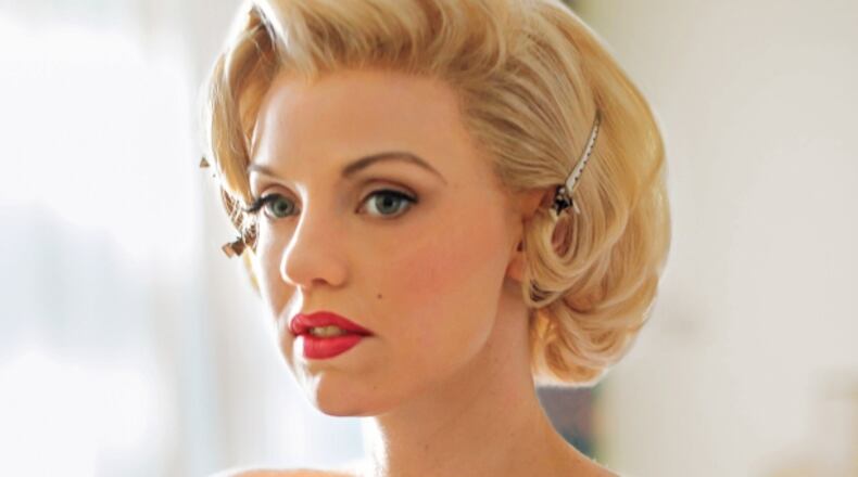 Kelli Garner stars as Marilyn Monroe in a two-night miniseries on Lifetime May 30-31, 2015. CREDIT: Lifetime