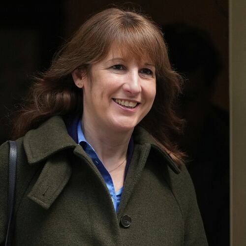 Britain's Chancellor of the Exchequer Rachel Reeves leaves 11 Downing Street for the House of Commons in London, Wednesday, Feb. 4, 2026. (AP Photo/Alastair Grant)