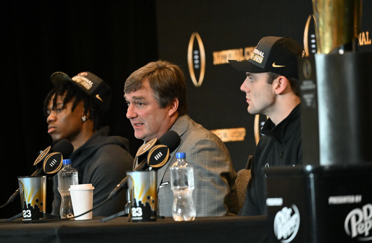 Georgia National Championship Presser