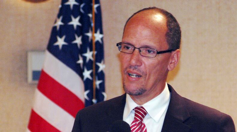 Former Labor Secretary Tom Perez, in a 2012 file photo. AP/Jay Reeves