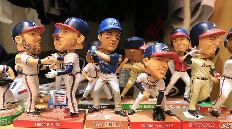 Freddie Freeman's locker bobblehead collection will be a little more crowded in 2016.