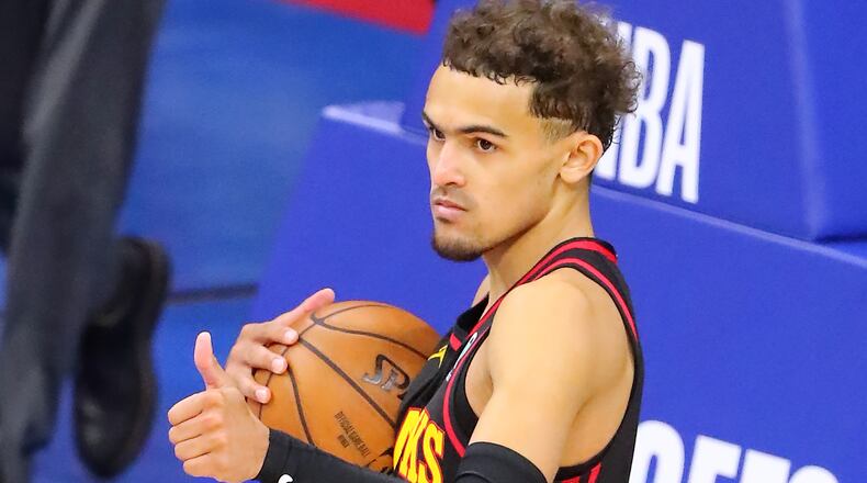 Hawks point guard Trae Young