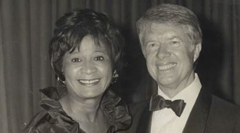 President Jimmy Carter, for whom Lottie Watkins campaigned, sent the family a handwritten note on her passing.