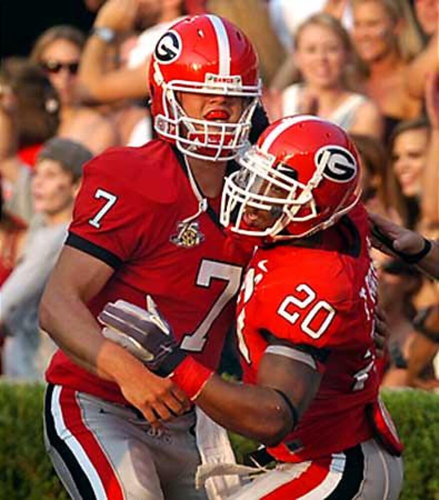 Georgia Bulldogs 35, Oklahoma St. 14 (2007)