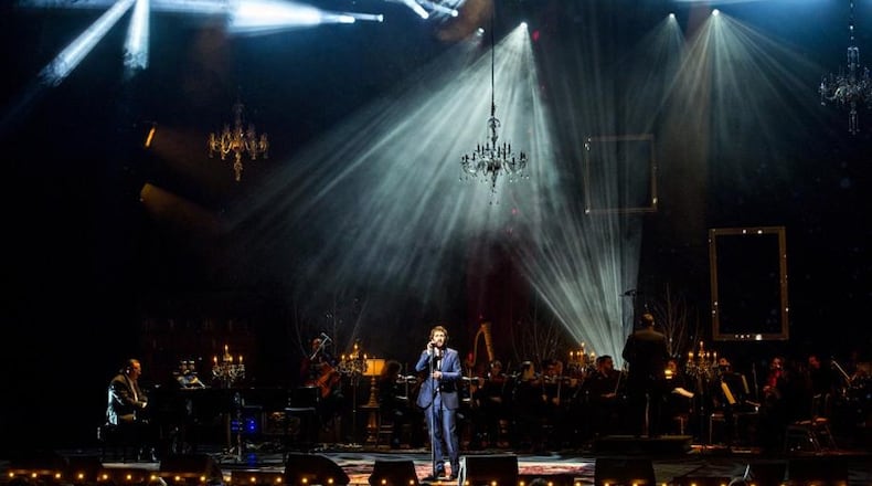 Josh Groban performs at the Cobb Energy Performing Arts Centre. The Roswell Arts Fund is conducting a feasibility study on the city creating its own performing arts venue. AJC FILE