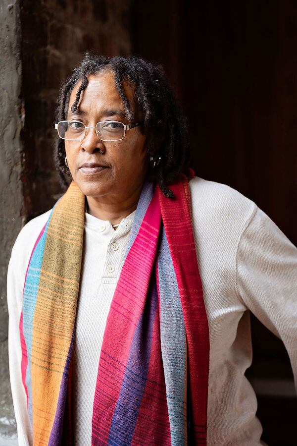 Theresa Davis made a breakthrough by winning the Women of the World Poetry Slam competition in 2011 with a poem about her dad,  titled “Why I Do This.” (Courtesy of Theresa Davis)