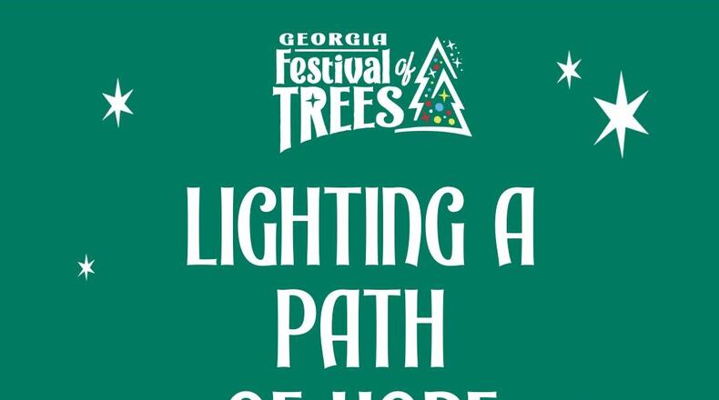 To benefit two local nonprofits dedicated to ending human trafficking and supporting survivors of human trafficking, the Georgia Festival of Trees is set for 10 a.m. to 6 p.m. Nov. 18-21 and 24-26 at the Georgia World Congress Center, Building A, Exhibit Hall A3, 285 Andrew Young International Blvd. NW, Atlanta. (Courtesy of Georgia Festival of Trees)