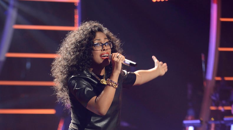 AMERICAN IDOL XIII: Malaya Watson peforms on AMERICAN IDOL XIII airing Wednesday, Feb. 26 (8:00-10:00 PM ET / PT) on FOX. CR: Michael Becker / FOX. Copyright 2014 / FOX Broadcasting. Malaya Watson barely survives. CREDIT: Fox