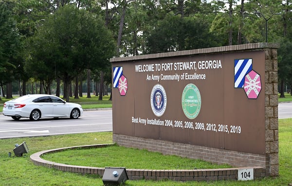 Fort Stewart was locked down for a while Wednesday when a soldier shot and wounded five people. 