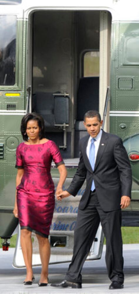 Michelle Obama vs. Carla Sarkozy: Designer Duel