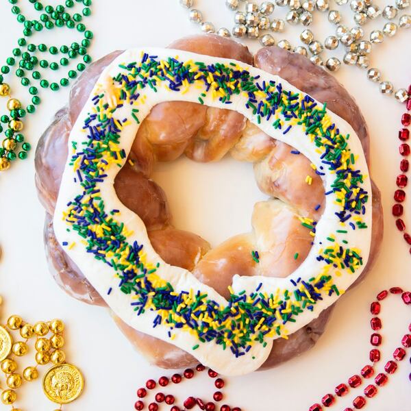 Hero Doughnuts in Summerhill is making King Cakes from scratch. 
Courtesy of Hero Doughnuts.