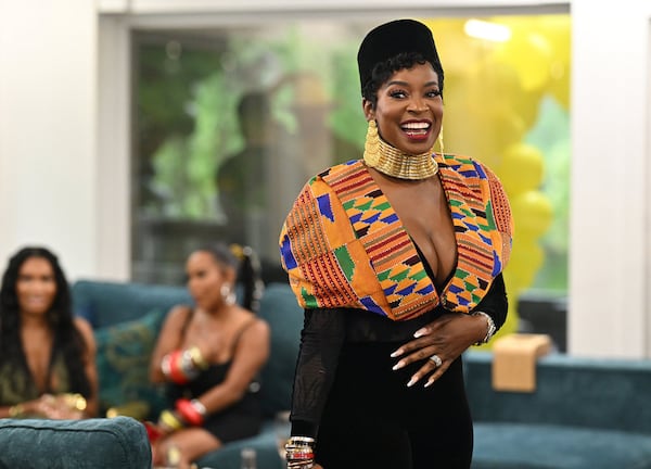 Shamea Morton Mwangi joined "The Real Housewives of Atlanta" season 16 as a full-time cast member after years as a part-time contributor. (Derek White / Bravo)