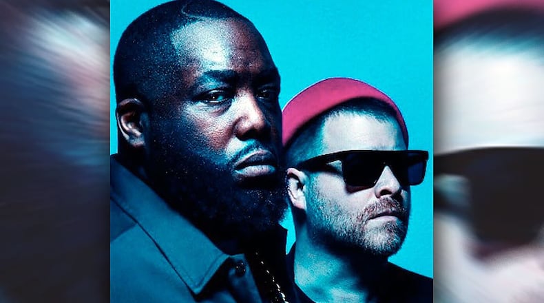 Killer Mike (left) and El-P of Run the Jewels. Photo: Timothy Saccent