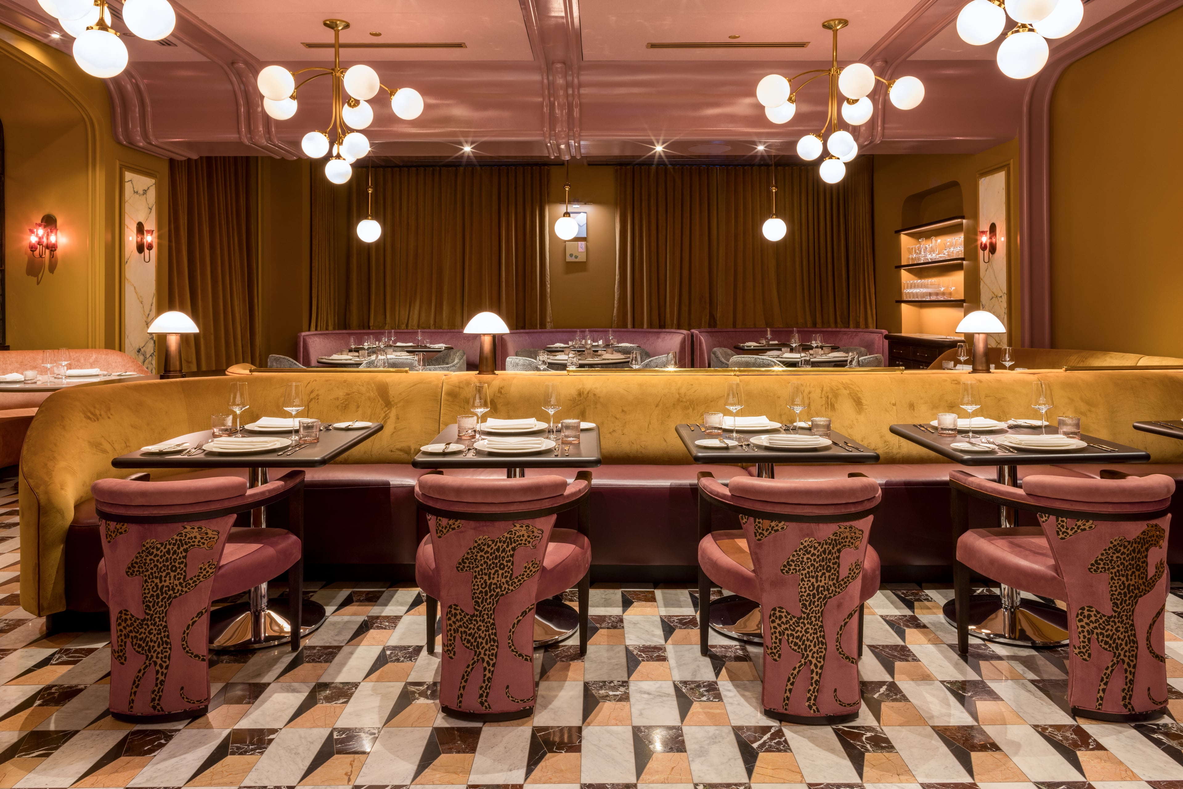 A swanky 2024 art deco makeover and the arrival of chef Jon Novak make Brasserie Margot a go-to among metro area hotel restaurants. (Courtesy of Tomas Espinoza)