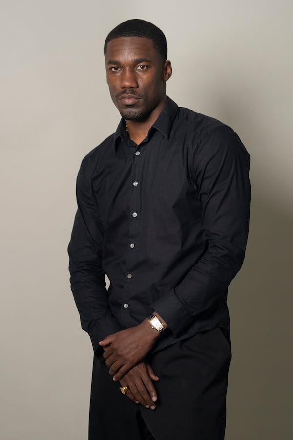 Giveon poses for a portrait on Thursday, May 29, 2025, in New York. (AP Photo/Gary Gerard Hamilton)