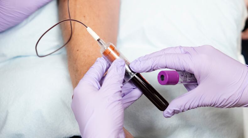 A blood sample can be used to measure A1C, a test that offers a picture of average blood sugar levels over the past two to three months. (Eva Marie Uzcategui/The New York Times)