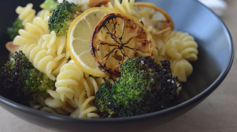 Hilary White’s Roasted Broccoli Pasta. STYLING BY HILARY WHITE / CONTRIBUTED BY ADRIENNE HARRIS
