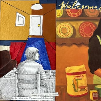 The Buford Highway Arts Festival will showcase artwork from a variety of local students, including Cross Keys High School. This piece by Kimberly Bibiano-Martinez will be on display. (Courtesy of Kimberly Bibiano-Martinez)
