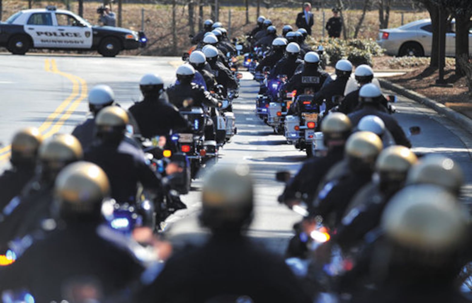 Funeral for Lt. Mike Vogt