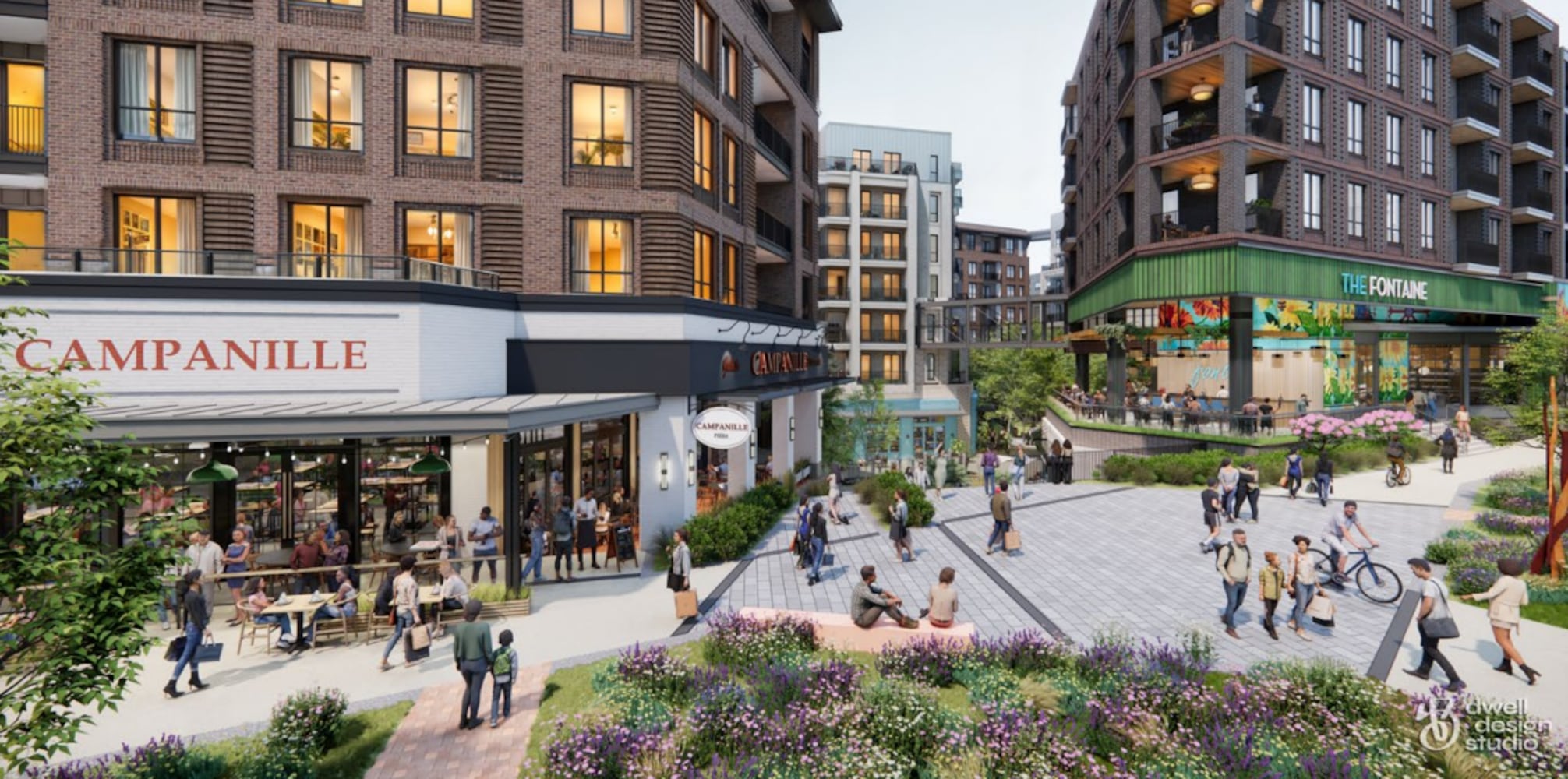 Amsterdam Walk rendering