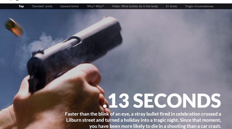 Gun deaths now outnumber traffic deaths in Georgia