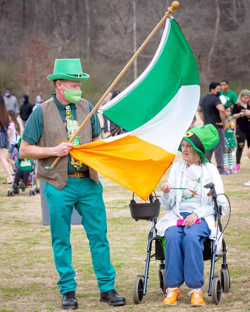 St. Patrick's Day parade in Lilburn