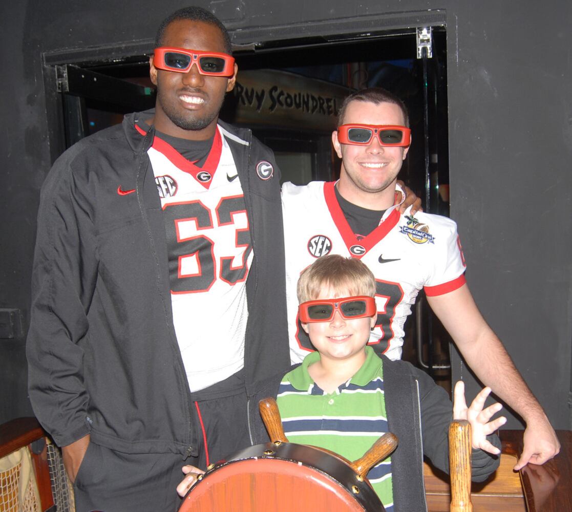 Georgia players visit Disney World