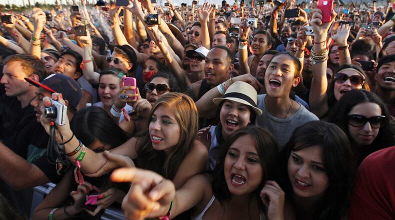 The massive Coachella festival in California might be moved to October because of coronavirus concerns. (Luis Sinco/LA Times/TNS)