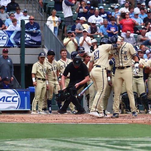 Georgia Tech won the ACC Tournament title and will find out on Monday where they will play in the NCAA Tournament. (Georgia Tech Athletics)