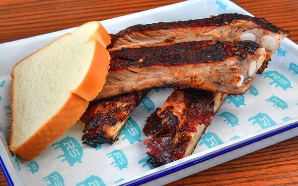 Of course, you'll find Spare Ribs (pork) at Rodney Scott's Whole Hog BBQ in Atlanta. (Chris Hunt for The Atlanta Journal-Constitution)