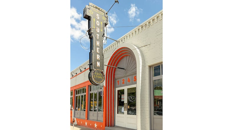 The exterior of Southern Feed Store. / Photo by Daniel Stabler, www.danielstabler.com