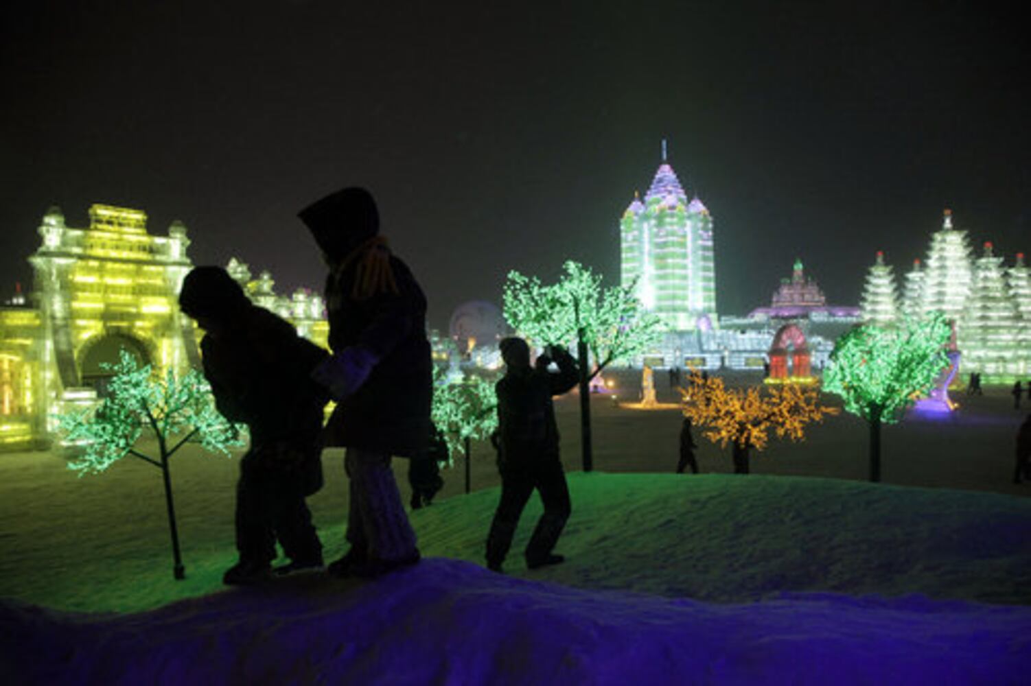 Harbin ice festival a feast for the eyes