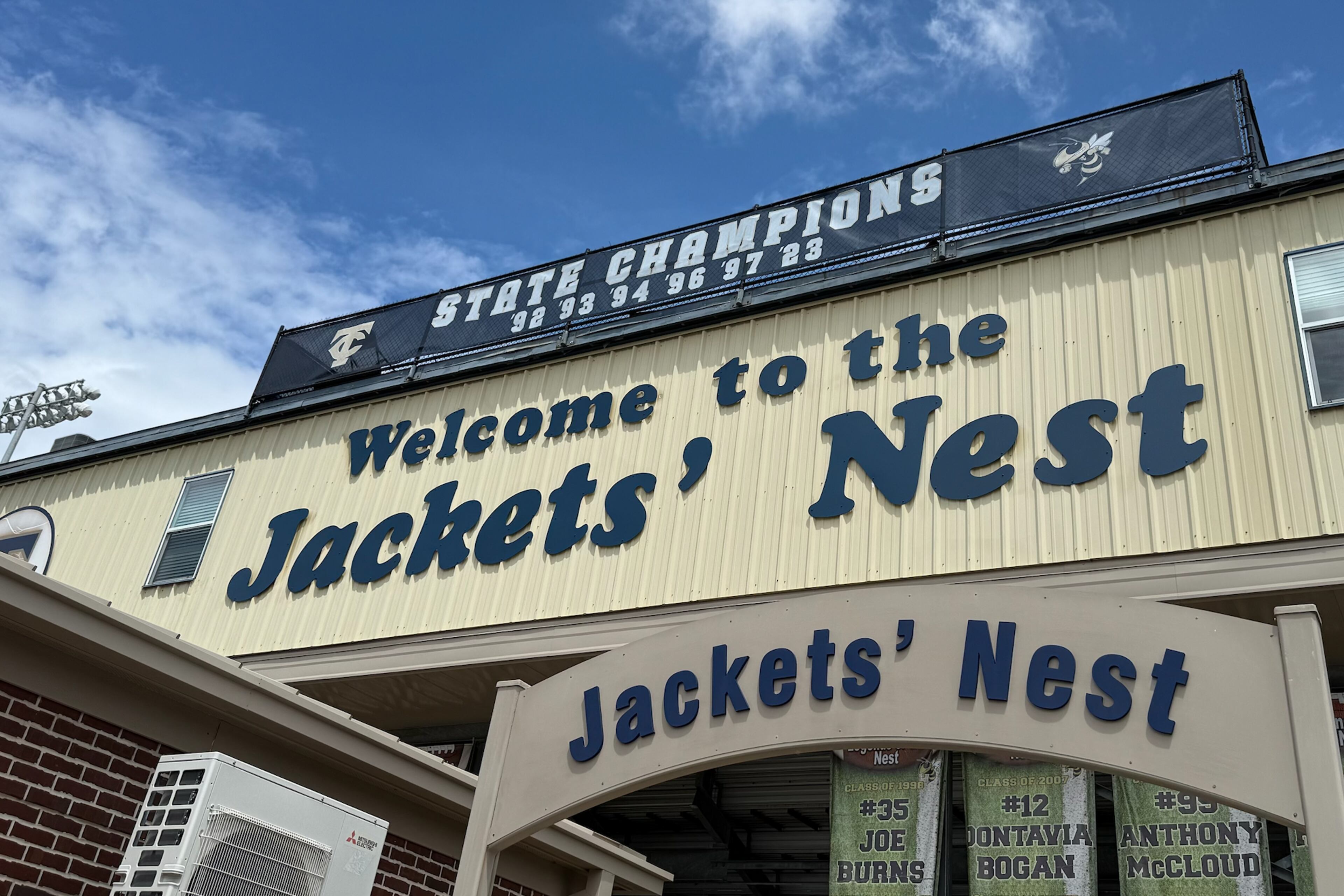 The GHSA will meet with Roswell and Thomas County Central officials on Monday to discuss the possibility of postponing their semifinal matchup while the GHSA is waiting for the courts to sort out what happens with Gainesville's suspended players. (Caitlyn Stroh-Page/AJC)