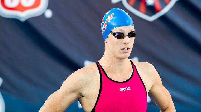 Decatur resident Amanda Weir, a Brookwood High grad, has swum in three Olympics. (Mike Lewis/Ola Vista Photography)