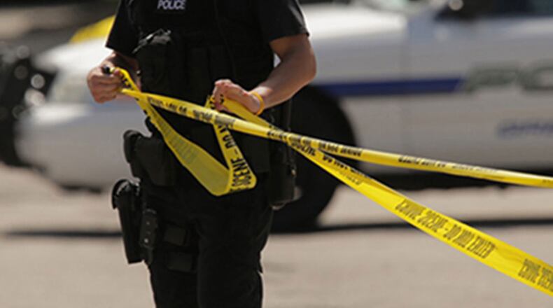 File photo of police tape