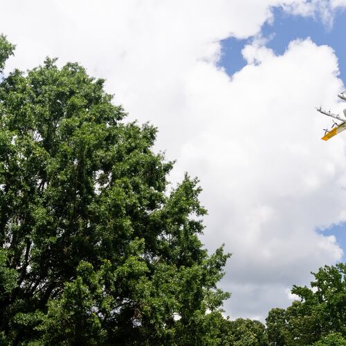 DoorDash is bringing drone delivery to a select area in metro Atlanta. (Courtesy of DoorDash and Wing)