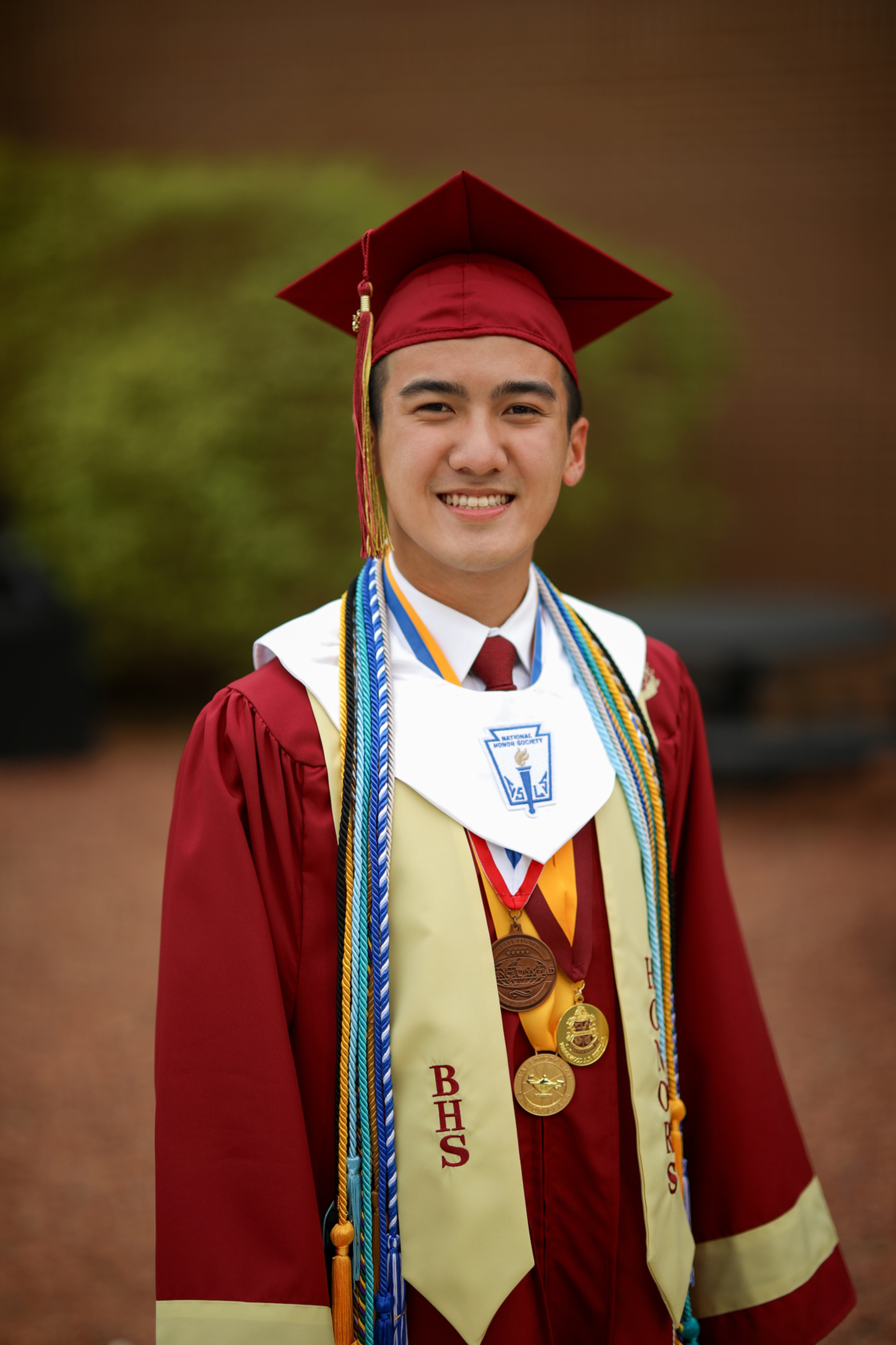 Loc "Louis" Nguyen is the 2025 valedictorian of Brookwood High School in Gwinnett County. Nguyen plans to study biomedical engineering at Georgia Tech. “I can see life 25 years from now will be controlled by machines, robots and all kinds of new technology.” (Handout)