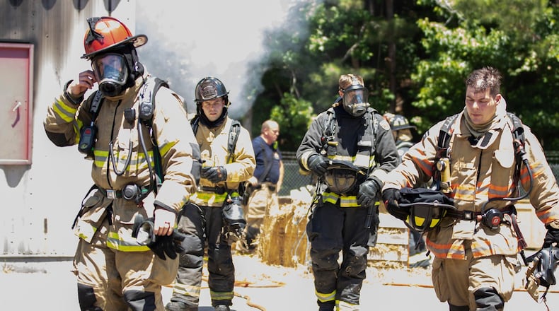 Cobb County Fire and Emergency Services' overtime hours have shot up in recent months due to firefighters being out on quarantine. (Photo provided/Cobb County Fire and Emergency Services)