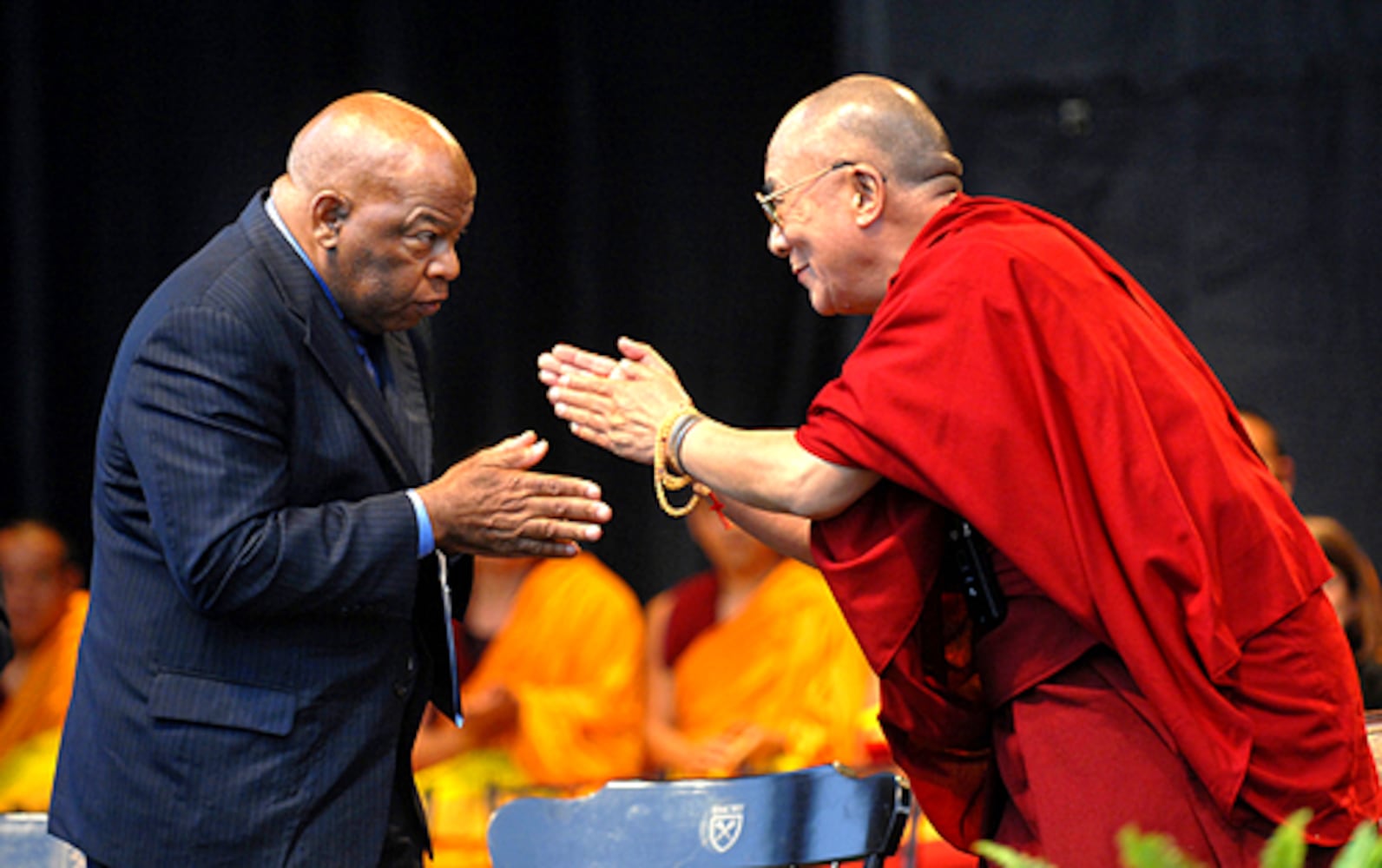Dalai Lama at Centennial Olympic Park