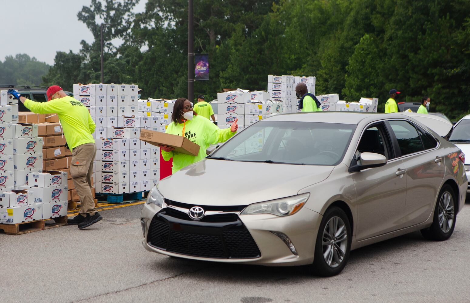 DeKalb food giveaway