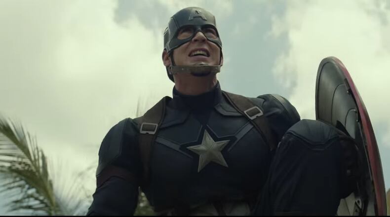 Chris Evans as Captain America. Image: Marvel