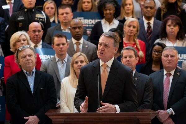 Former U.S. Sen. David Perdue's challenge against Gov. Brian Kemp in the GOP primary reveals a divide within the state Republican Party. Perdue is one of five high-profile candidates to receive endorsements from former President Donald Trump, who -- still sore about his defeat in Georgia in 2020 -- has targeted some Republicans, such as Kemp, whom he claims didn’t do enough to promote his lies about election fraud. BenGray.com/Special