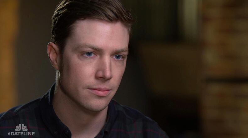 Atlanta's Payne Lindsey, the podcast host and creator of "Up and Vanished" spoke with Dateline NBC about the Tara Grinstead case. CREDIT: NBC