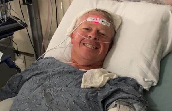 Chad Wombles, with the Wrightsville Fire Department, is recovering after being attacked by a man with a sword. (Courtesy of Wombles family)