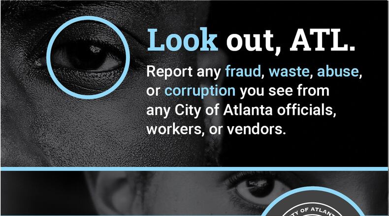 The Office of the Inspector General at Atlanta City Hall is spearheading a public awareness campaign to let people know they have resources available to root out misdeeds in city government. (Photo Credit: JacobsEye Marketing Agency)