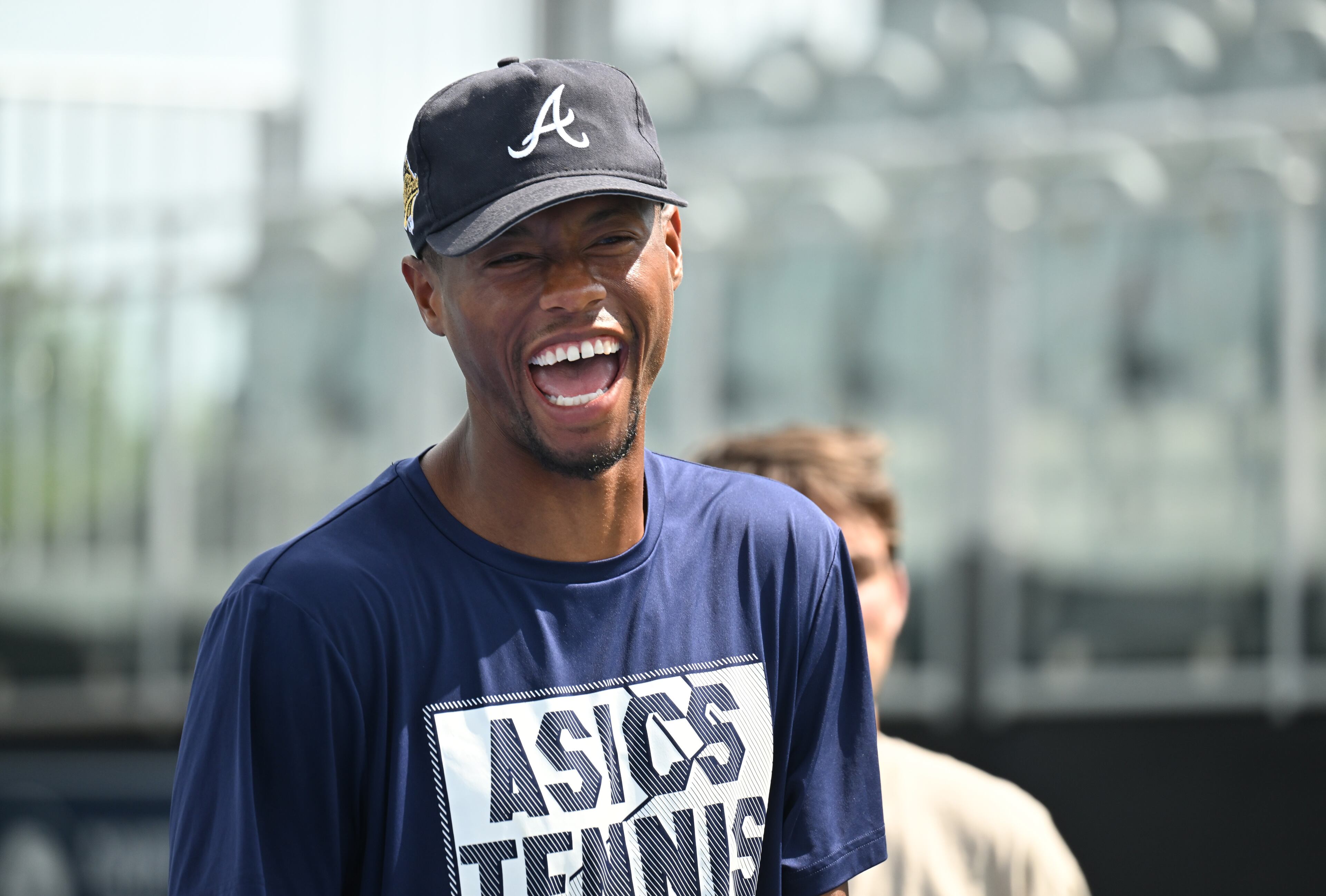 Since becoming a professional in 2015, Chris Eubanks has built a successful playing career that has included a run to the Wimbledon Championships quarterfinals in 2023 and playing for Team USA in the 2024 Paris Olympics. (Hyosub Shin/AJC 2023)