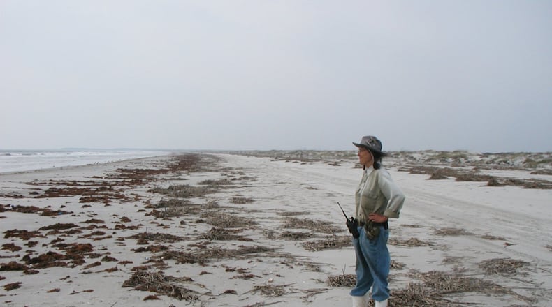 Carol Ruckdeschel, who has lived on Cumberland Island for 41 years, has butted heads with the National Park Service and heirs of the Carnegies and Candlers in her efforts to protect the island’s wilderness area from development and vehicle traffic. Sasha Greenspan / Grove Atlantic