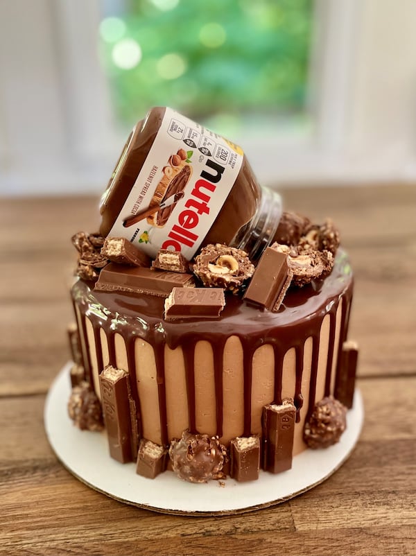 The top-selling offering of chef Nicole Benza’s Pastil Artisan Bakery is her Nutella cake. Courtesy of Nicole Benza